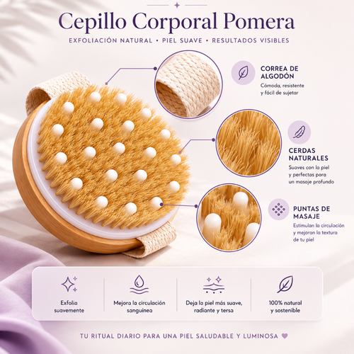 Cepillo Corporal Linfático Pomera