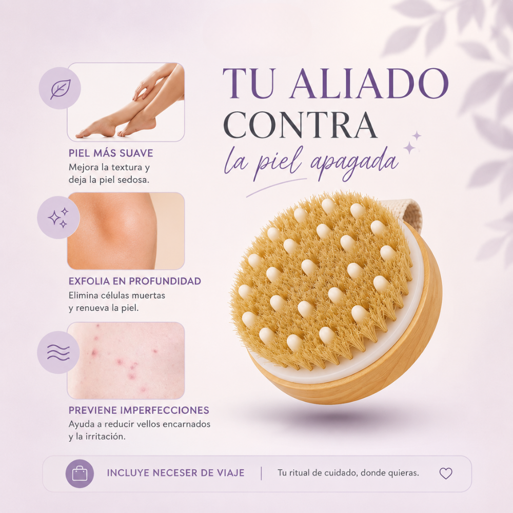 Cepillo Corporal Linfático Pomera